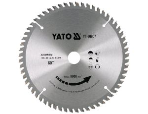 YATO - TARCZA WIDIOWA DO ALUMINIUM 180X60TX20MM - YT-60907