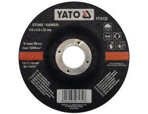 YATO - TARCZA WYP. DO SZLIF. KAMIENIA 115x6,0 - YT-6132