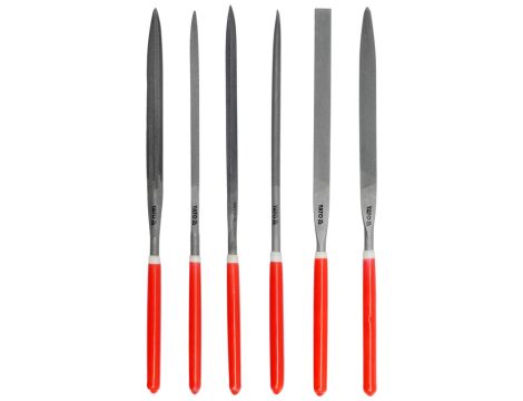 YATO - ZESTAW PILNIKÓW IGLAKÓW 6CZ. 5x180x85MM - YT-6162