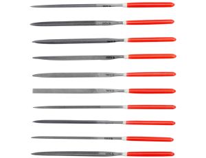 YATO - ZESTAW PILNIKÓW IGLAKÓW 10CZ.3x140x65MM - YT-6163