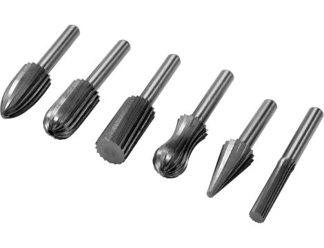 YATO - FREZY TRZPIENIOWE DO METALU FI 6MM; 6SZT - YT-61711 - 2
