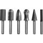 YATO - FREZY TRZPIENIOWE DO METALU FI 6MM; 6SZT - YT-61711 - 2