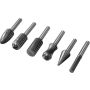 YATO - FREZY TRZPIENIOWE DO METALU FI 6MM; 6SZT - YT-61711 - 3