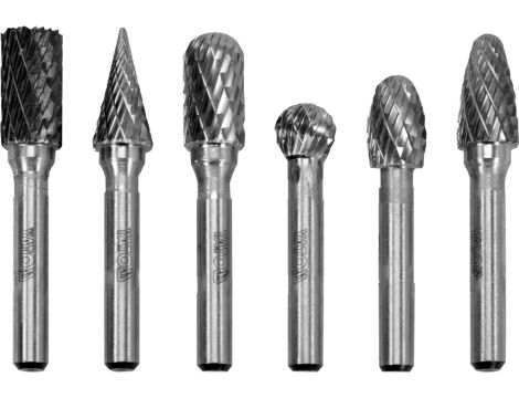 YATO - FREZY TRZPIENIOWE DO METALU 6SZT PREMIUM - YT-61729