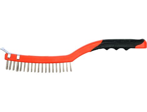 YATO - SZCZOTKA DRUCIANA Z PLASTIKOWĄ RĄCZKĄ - YT-6336