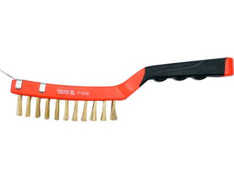 YATO - SZCZOTKA DRUC PLASTIK.R. 4-RZĘDY, SKROBA - YT-6345