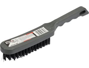 YATO - SZCZOTKA DRUCIANA 6-RZĘDOWA PLAST RĄCZKA - YT-6356