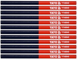YATO - OŁÓWKI TECHNICZNE CZERWONO NIEBIESKIE - YT-69940