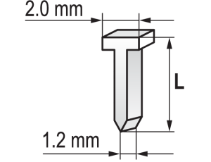 YATO - GWOŹDZIE DO ZSZYWACZY YATO 10mm 1000szt - YT-7032 - image 2