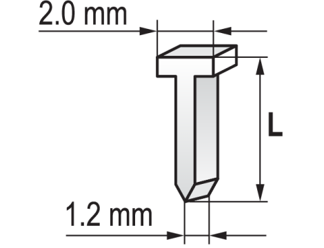 YATO - GWOŹDZIE DO ZSZYWACZY YATO 10mm 1000szt - YT-7032 - 2
