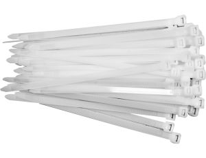 YATO - OPASKI PLASTIKOWE 200X7,6 50SZT. BIAŁE - YT-70630