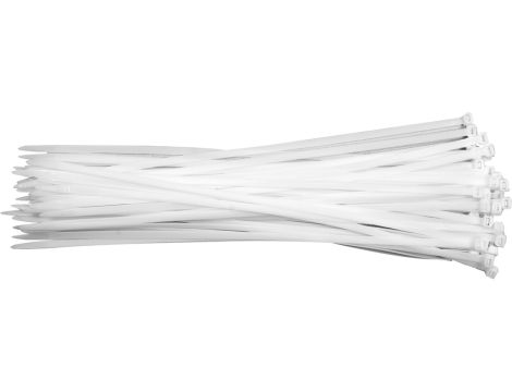 YATO - OPASKI PLASTIKOWE 430X7,6 50SZT. BIAŁE - YT-70634