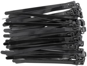 YATO - OPASKI PLAS, ROZPI 7,6X150MM 50SZT. CZAR - YT-70672