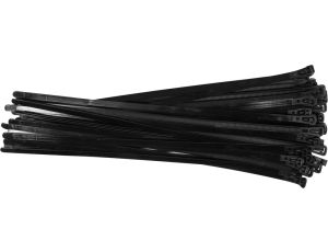 YATO - OPASKI PLA, ROZPI 7,6X350MM 50SZT. CZARN - YT-70676