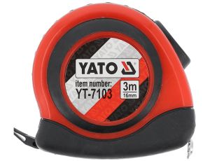 YATO - MIARA ZWIJANA 3MX16MM NYLON, MAGNES - YT-7103