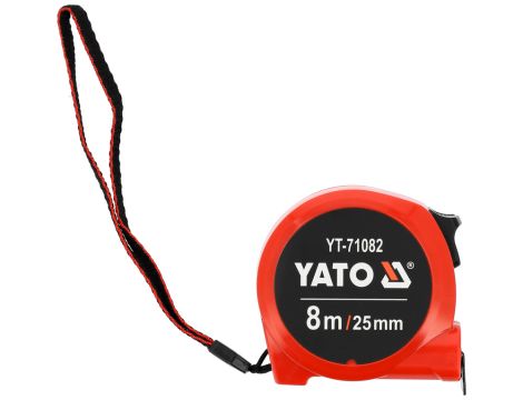 YATO - MIARA ZWIJANA  8MX25MM - YT-71082 - 2