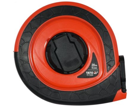 YATO - TAŚMA MIERNICZA 20 M X 15 MM WŁÓK SZKLAN - YT-71570