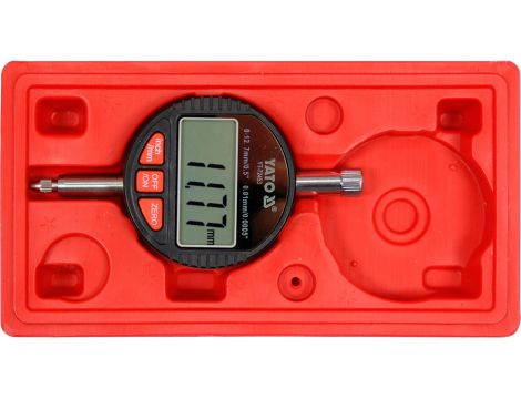 YATO - CZUJNIK ZEGAROWY ELEKTRONICZNY 0-12,7MM - YT-72453 - 3