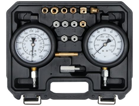 YATO - ZESTAW MIERNIKÓW CIŚNIENIA OLEJU - YT-73032 - 3
