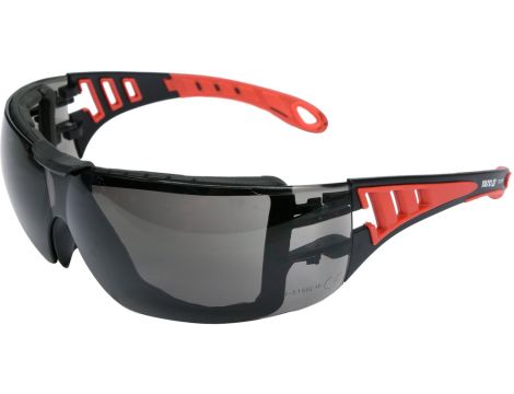 YATO - OKULARY OCHRONNE SZARE Z PASKIEM - YT-73701