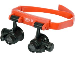 YATO - LUPY Z OŚWIETLENIEM I UCHWYTEM NA GŁOWĘ - YT-73840