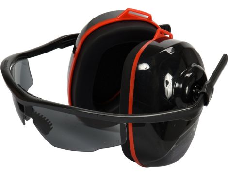 YATO - NAUSZNIKI ZINTEGR. Z OKULARAMI SZARE - YT-74635