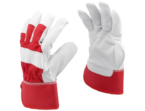 YATO - RĘKAWICE BUDOWLANE KOZIA SKÓRA R. 10 - YT-746403