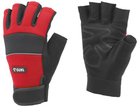 YATO - RĘKAWICE BEZ PALCÓW ROWEROWE R. 11 - YT-746621