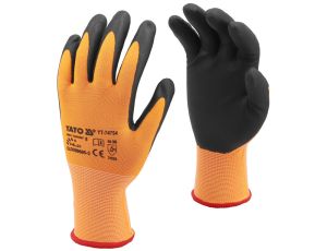 YATO - RĘKAWICE OCHR. Z OBSŁ. SMART. NITR R. 9 - YT-74755