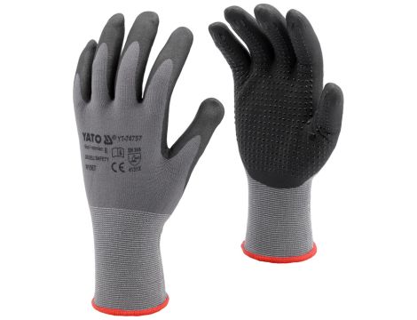 YATO - RĘKAWICE OCHR. NITR. NAKROP. R. 9 - YT-74758