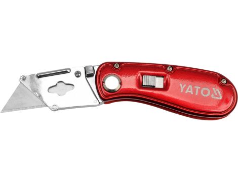 YATO - NÓŻ SKŁADANY Z BLOKADĄ 150MM+OSTRZA WYM - YT-7534 - 2