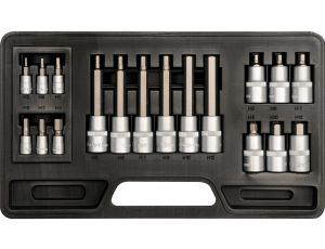 YATO - KLUCZE TRZPIENIOWE 18CZ. HEX 3-12mm - YT-7752