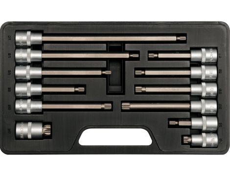 YATO - KLUCZE TRZPIENIOWE 12CZ. HEX, SPLINE - YT-7753