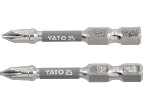 YATO - BITY 1/4"X50 MM PH1 2 SZT Ni - YT-78020