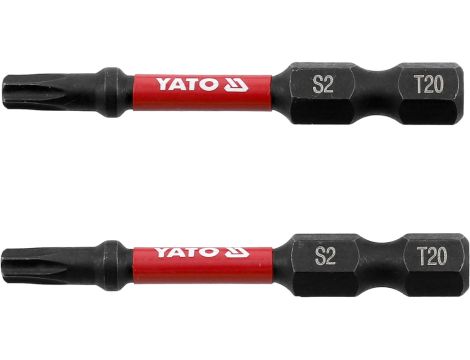 YATO - BITY UDAROWE 1/4"X50 MM T20 2 SZT - YT-78053
