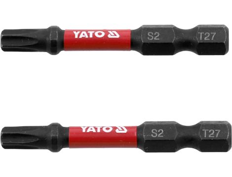 YATO - BITY UDAROWE 1/4"X50 MM T27 2 SZT - YT-78055