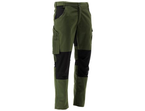 YATO - SPODNIE 4WAY STRETCH SERWAL GREEN R. 2XL - YT-79124 - 2