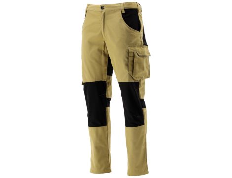 YATO - SPODNIE 4WAY STRETCH SERWAL KHAKI R. S - YT-79130