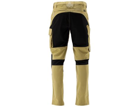 YATO - SPODNIE 4WAY STRETCH SERWAL KHAKI R. 2XL - YT-79134 - 4