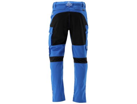 YATO - SPODNIE 4WAY STRETCH SERWAL BLUE R. XL - YT-79143 - 4