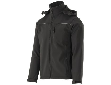 YATO - KURTKA SOFTSHELL Z KAP. OBSIDIAN R. XL - YT-79553