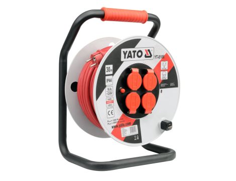 YATO - PRZEDŁUŻACZ NA BĘBNIE PLAST. 30M; 3G2,5 - YT-8106