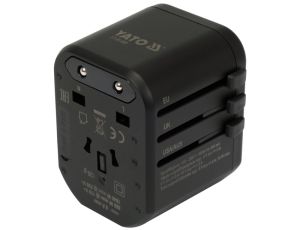 YATO - ADAPTER PODRÓŻNY UNIW. USB, USB-C 20W - YT-81300