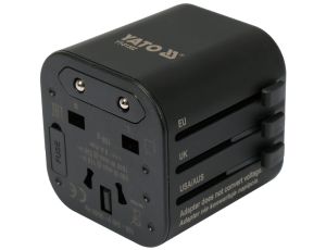 YATO - ADAPTER PODRÓŻNY UNIWERSALNY - YT-81302