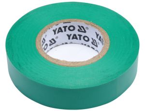 YATO - TAŚMA ELEKTROIZOLACYJNA 15MMx20M ZIELONA - YT-81595