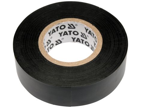 YATO - TAŚMA ELEKTROIZOLACYJNA 19MMx20M CZARNA - YT-8165