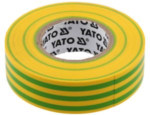YATO - TAŚMA ELEKTROIZOLACYJN 19MMx20M ŻÓŁ-ZIEL - YT-81655