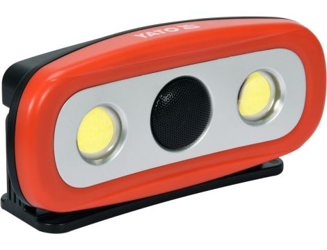 YATO - REFLEKTOR PRZENOŚNY,GŁOŚNIK 2X15W 2000LM - YT-81808 - 3