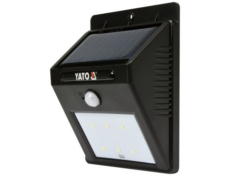 YATO - LAMPA ŚCIENNA SOLARNA - YT-81856