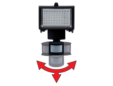 YATO - REFLEKTOR LED SOLARNY 4W Z CZUJN. RUCHU - YT-81860 - 5